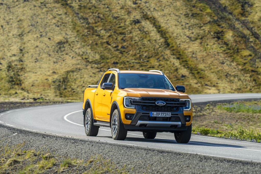 License Plate "E": The Ranger PHEV drives as smoothly as no Ranger before. | Photo: Ford