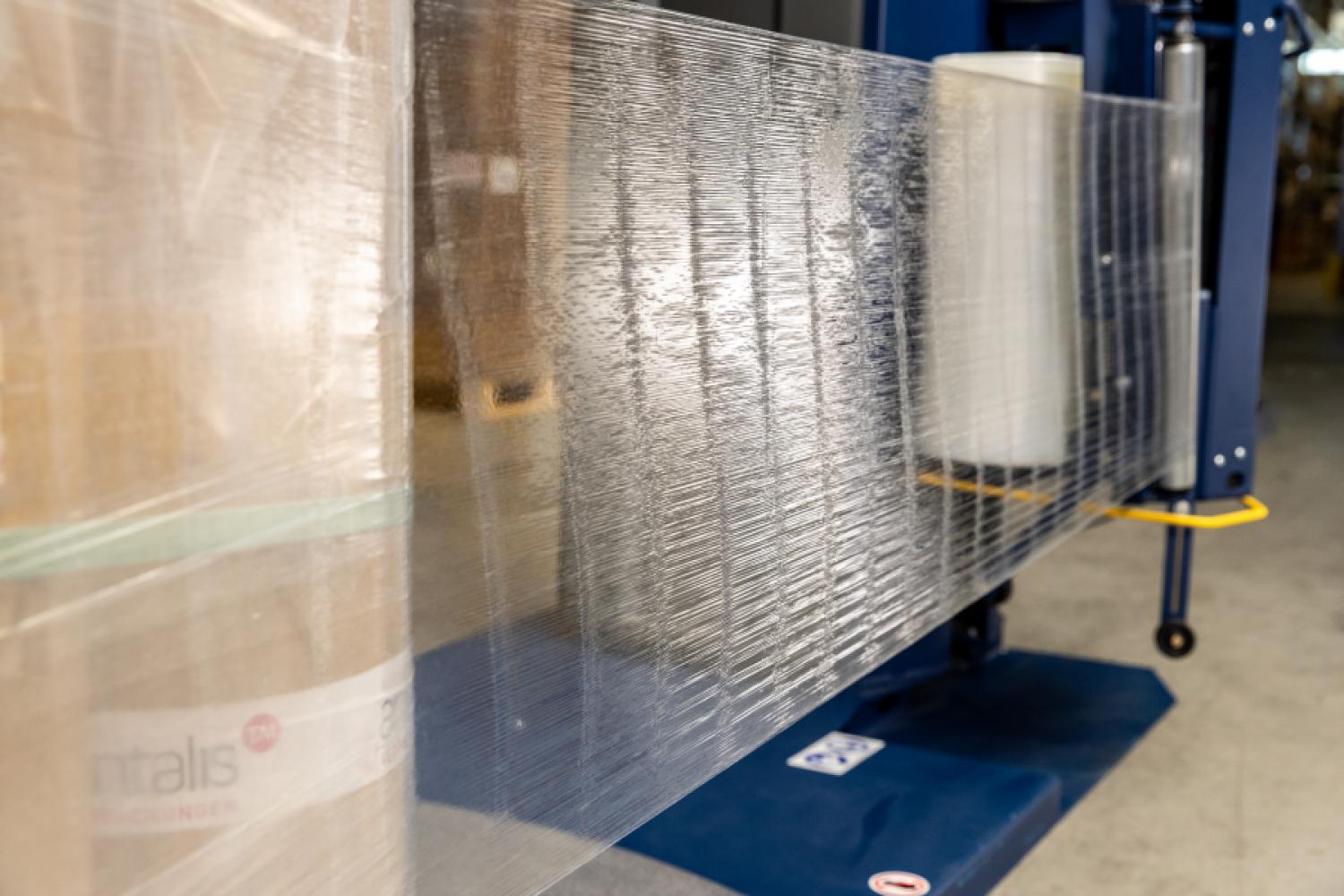 En el centro del análisis del estiramiento está lograr la interacción más económica y óptima entre la máquina y la película. | Imagen: Antalis Verpackungen