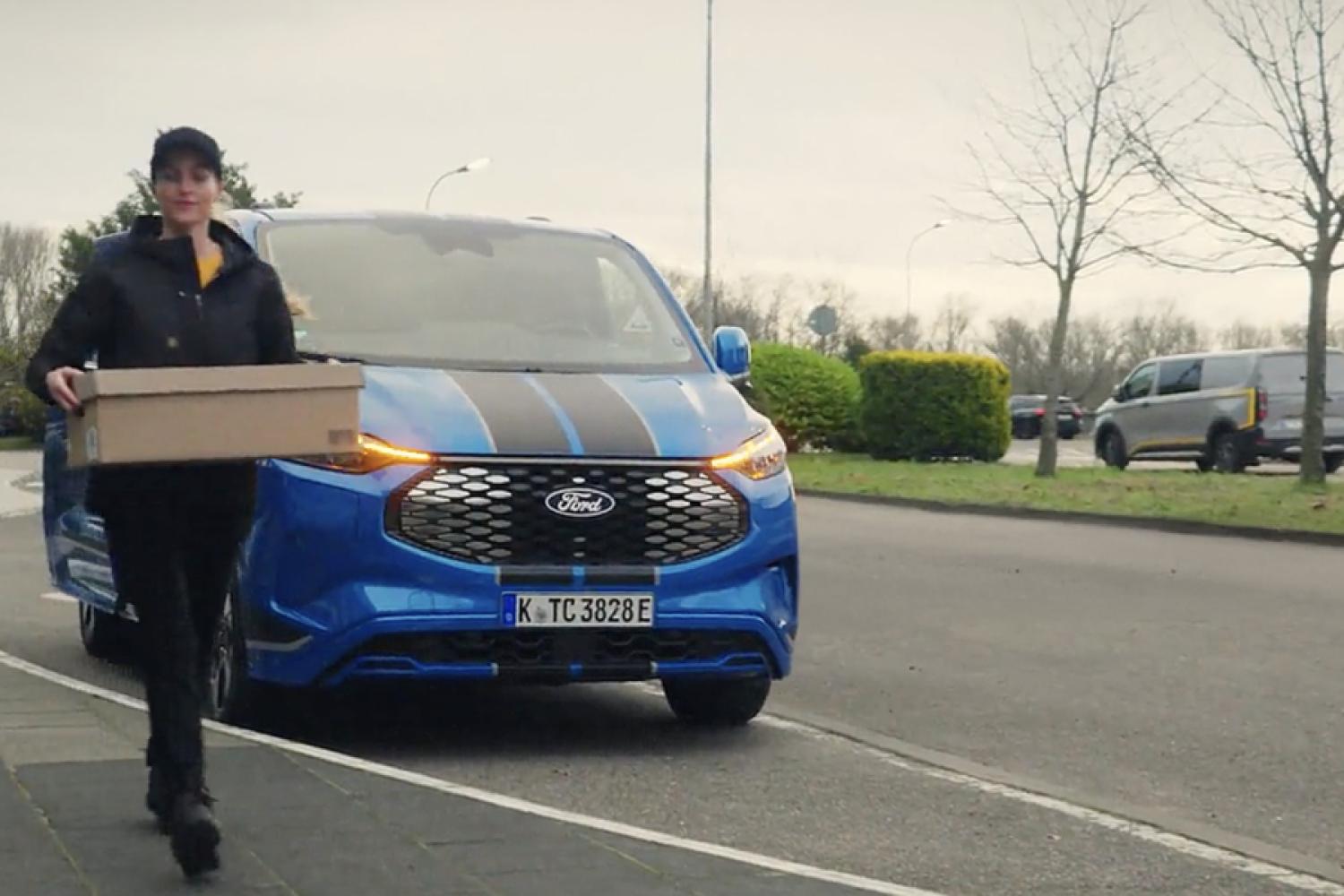 A simpler delivery process is promised by the new solution in the Ford Pro service package. | Image: Ford Werke GmbH.