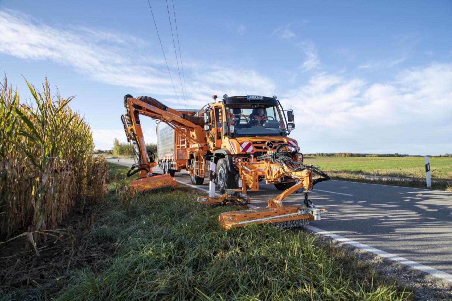 Mercedes-Benz Special Trucks muestra en Eisenach una amplia gama para el uso municipal. (Foto: Daimler Truck)