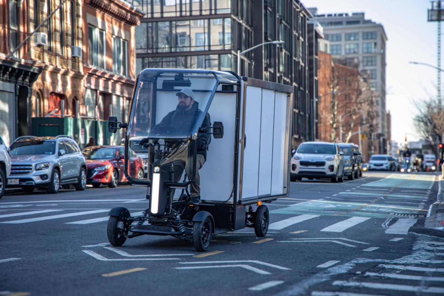 Intersection of Two Worlds: The eQuad promises to bring automotive qualities into the cargo bike business, promise the Japanese. | Photo: Honda