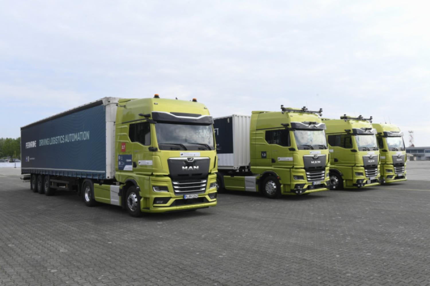 The guests of the Atlas-L4 closing event were offered test rides in the Atlas-L4 prototype trucks in addition to expert lectures by the project partners. | Image: MAN Truck &amp; Bus.