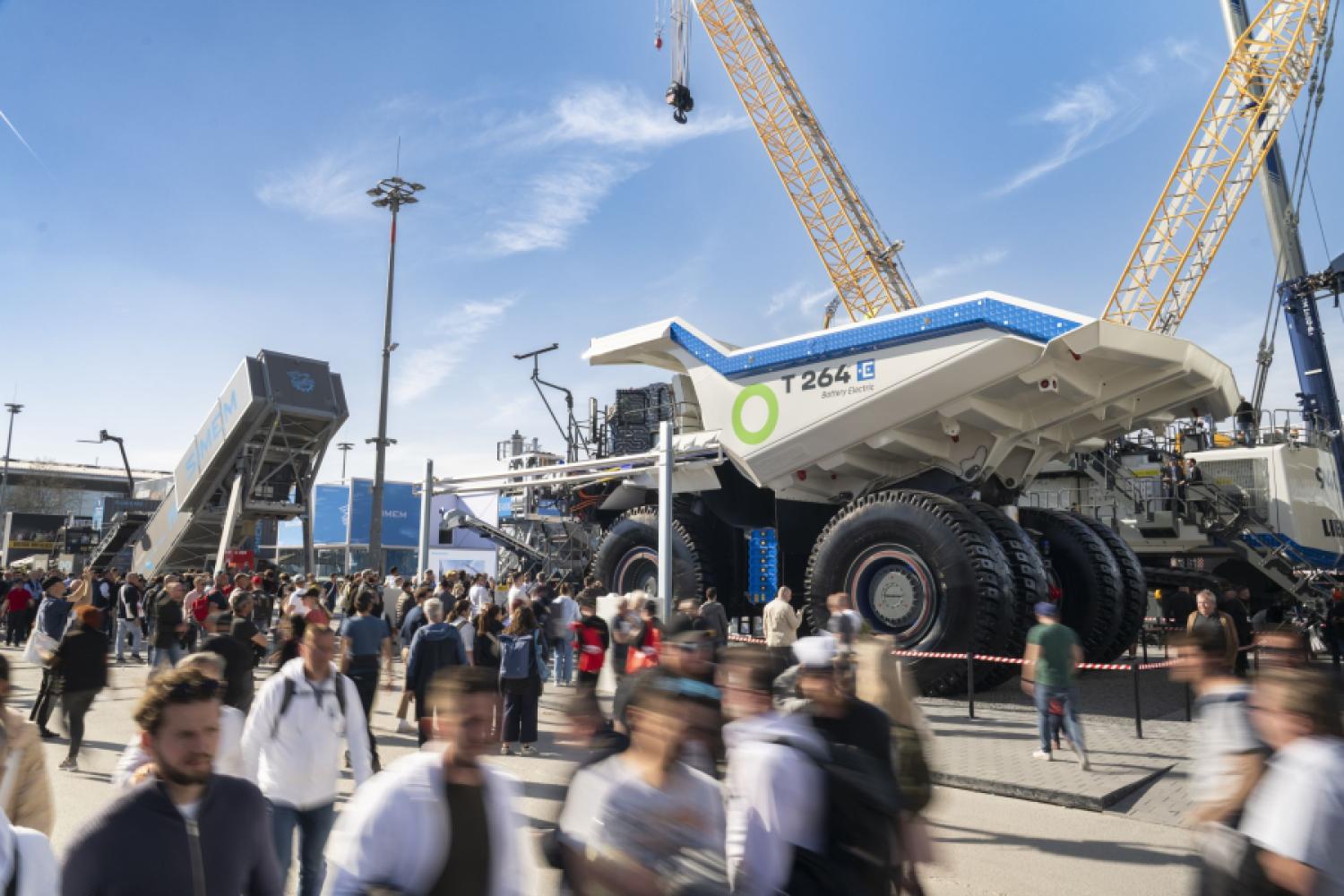 The bauma 2025 took place from April 7 to 13 at the exhibition grounds in Munich. (Photo: Messe München)