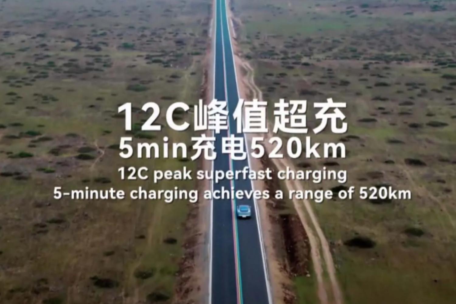 CATL's new battery is said to be able to charge at 12 C – or in other words: Up to 520 km range in five minutes! | Photo: CATL