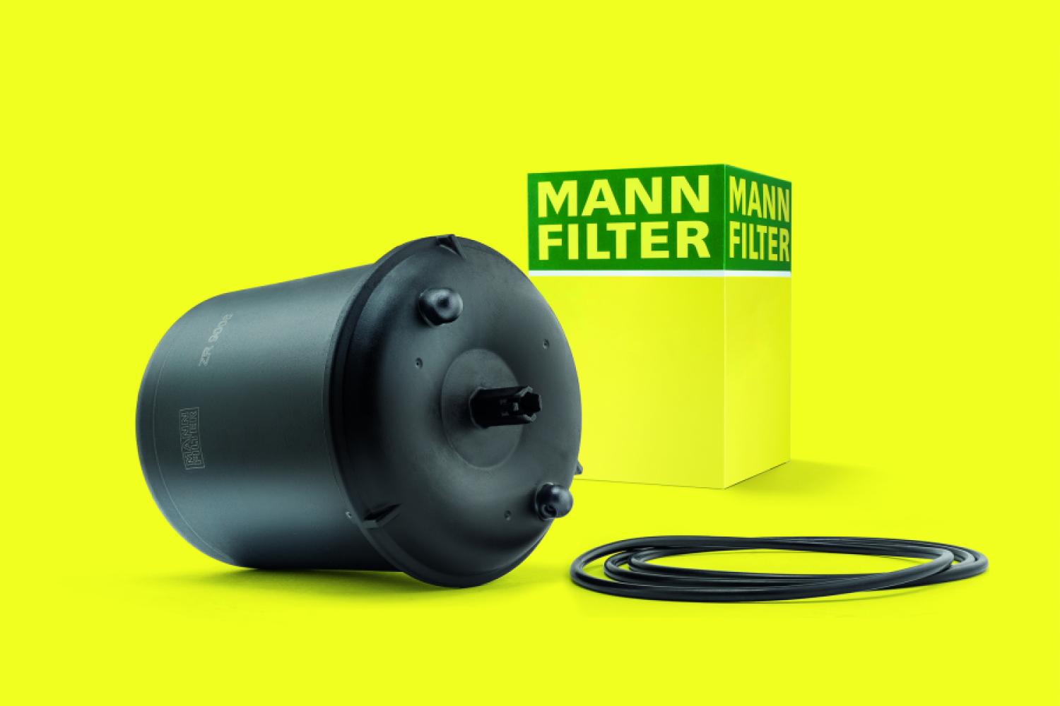 Le nouveau rotor de centrifuge Mann-Filter ZR 9008 z est en plastique, facile à remplacer et peut être éliminé sans problème après usage. | Image : Mann+Hummel.