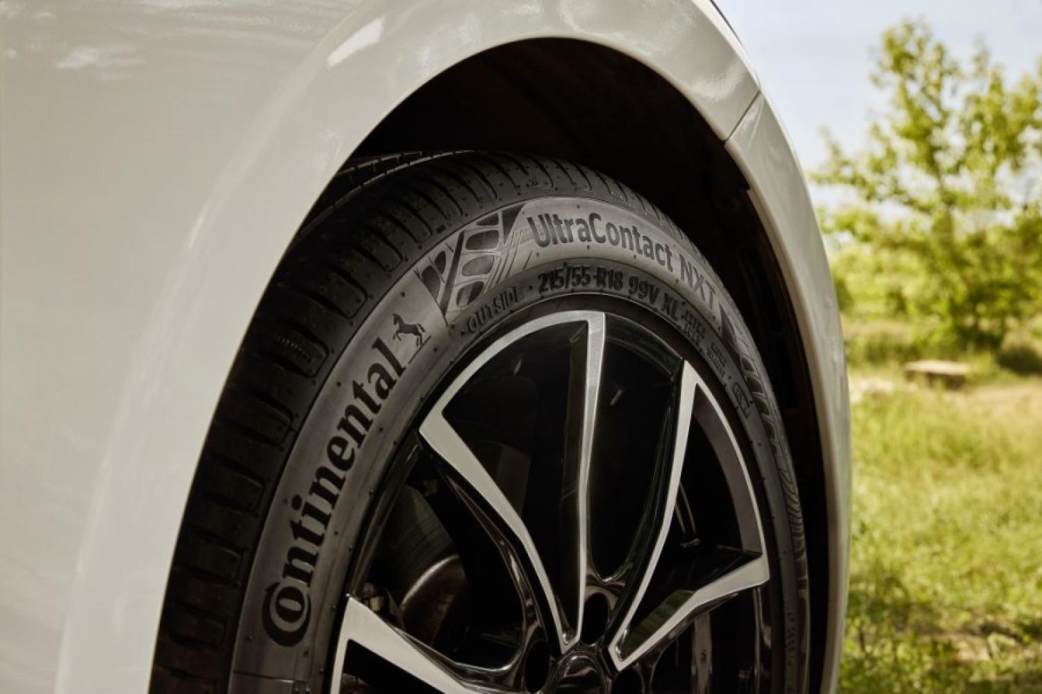 The Conti UltraContact NXT wins the 43rd KS Environmental Award and proves that tires can also make a significant contribution to greater sustainability in mobility. | Photo: Conti