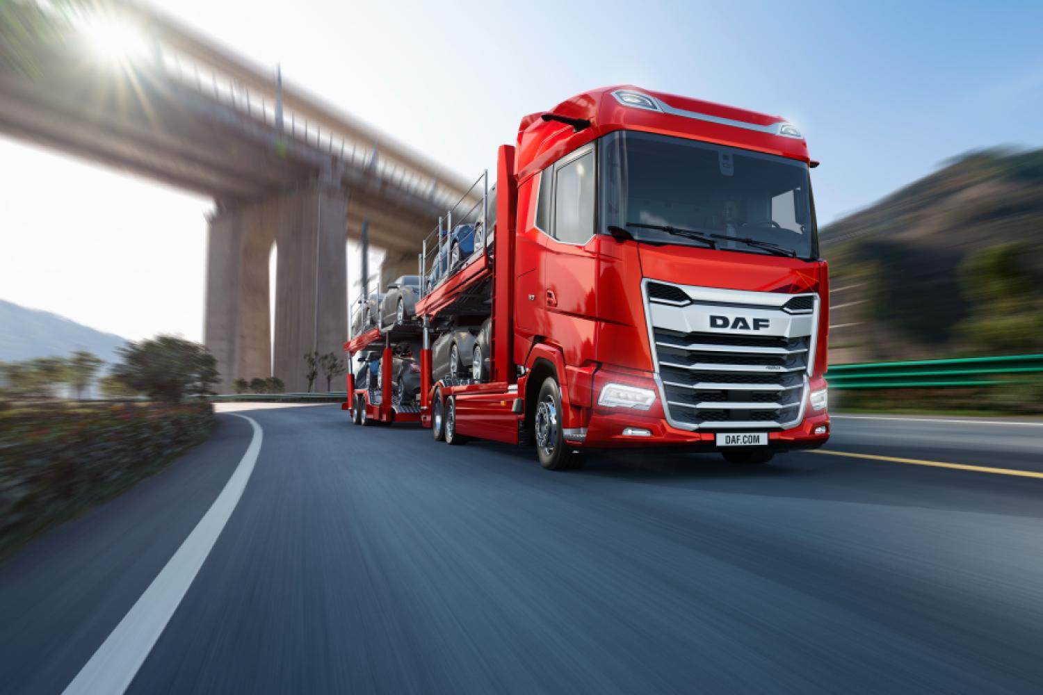 The DAF XG 480 in action... (Photo: DAF)