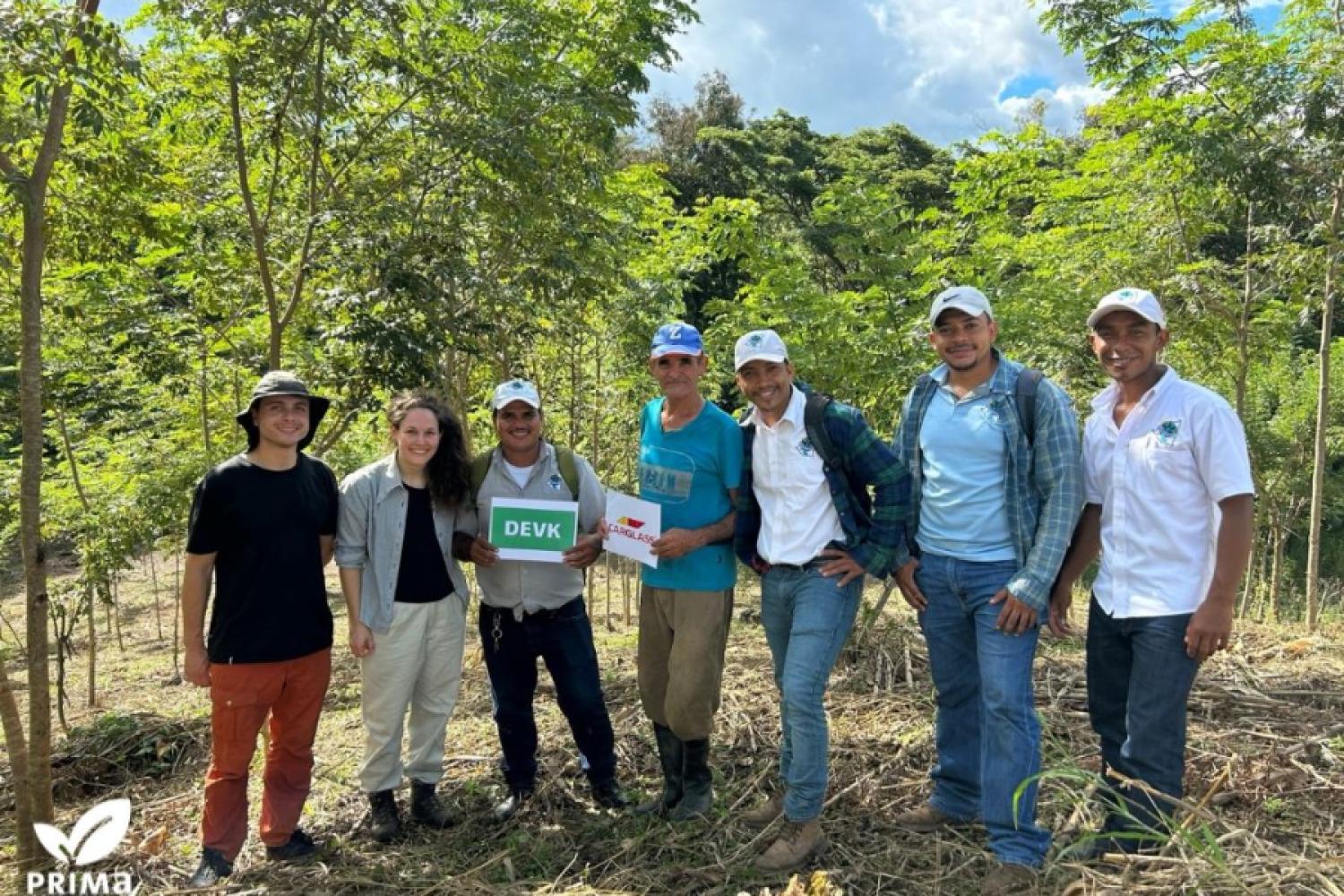 Primaklima, Carglass y DEVK han plantado en Nicaragua más de 100.000 árboles. (Foto: Primaklima / DEVK Versicherungen)