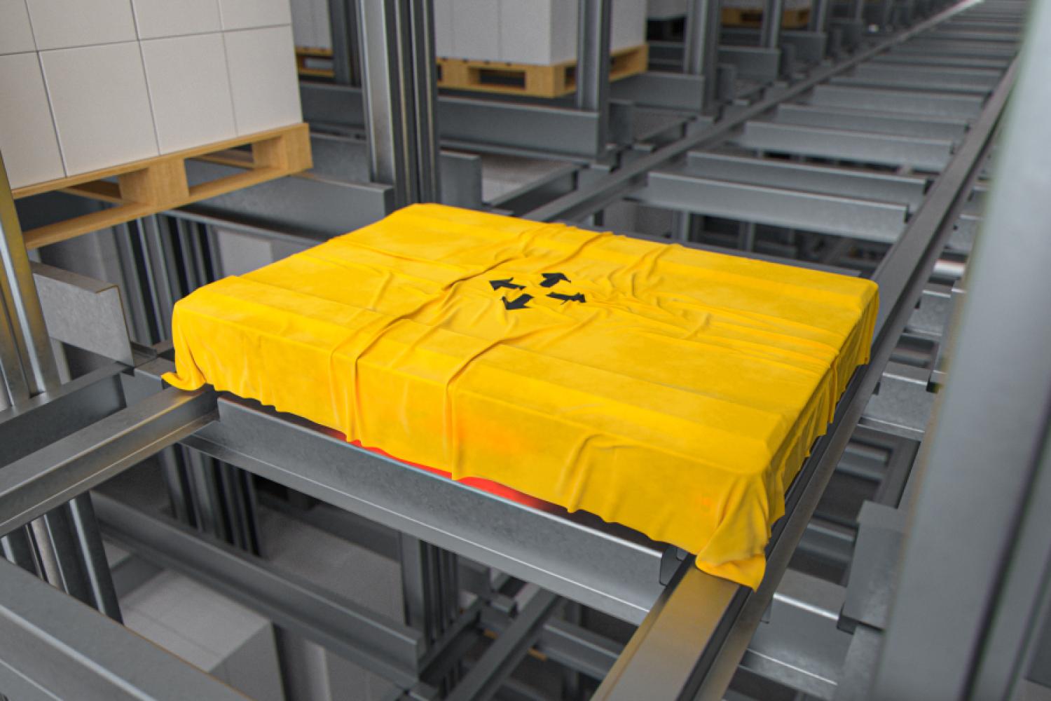 Dambach presenta en la LogiMAT 2025 en Stuttgart un sistema de almacenamiento multidimensional para palets. | Imagen: Dambach
