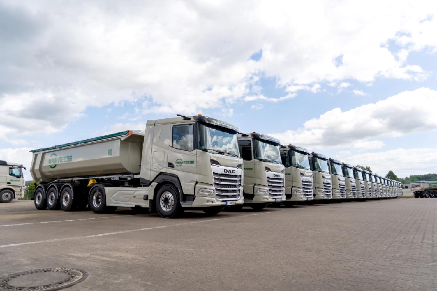 Por unos cuatro millones de euros, el grupo WRM-Reese moderniza su flota. Los nuevos vehículos son de Fricke Nutzfahrzeuge y se utilizarán en todo el norte de Alemania. (Foto: Fricke Nutzfahrzeuge)