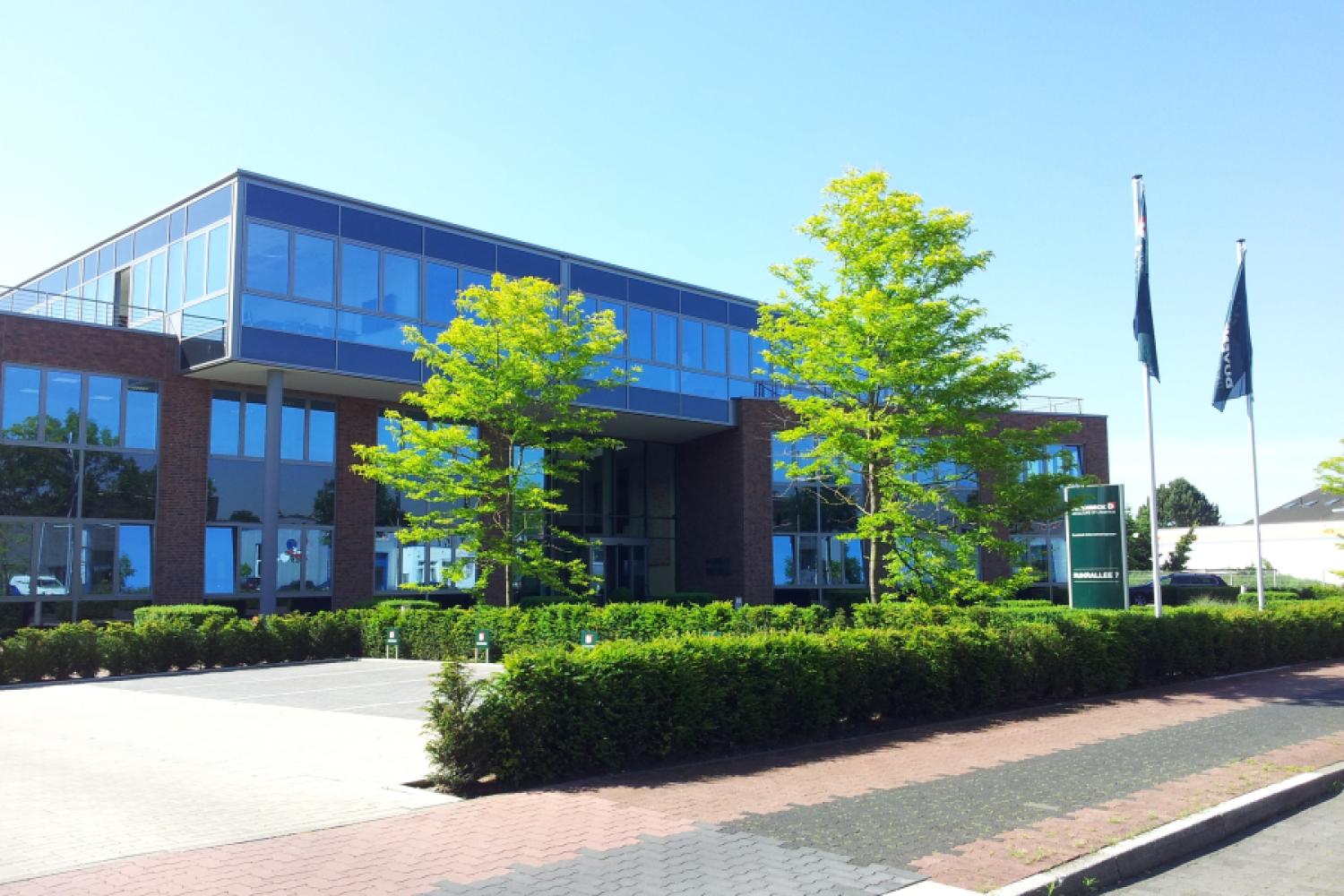 Im Bild der Hauptsitz der Duvenbeck Unternehmensgruppe in Bocholt. Foto: Duvenbeck