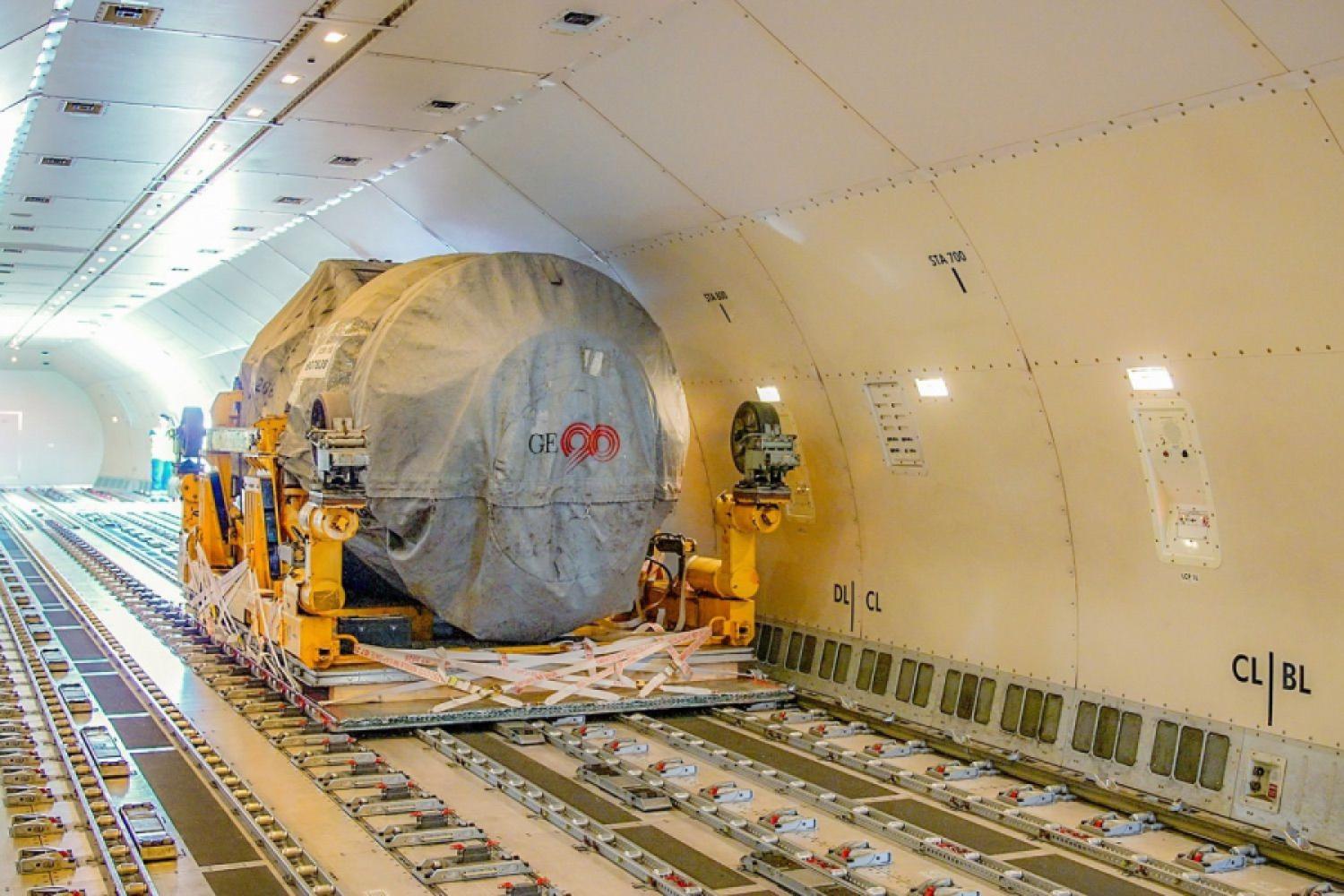 Aircraft engines are technically highly complex and require specialized and continuous handling. (Image: Emirates Sky Cargo)