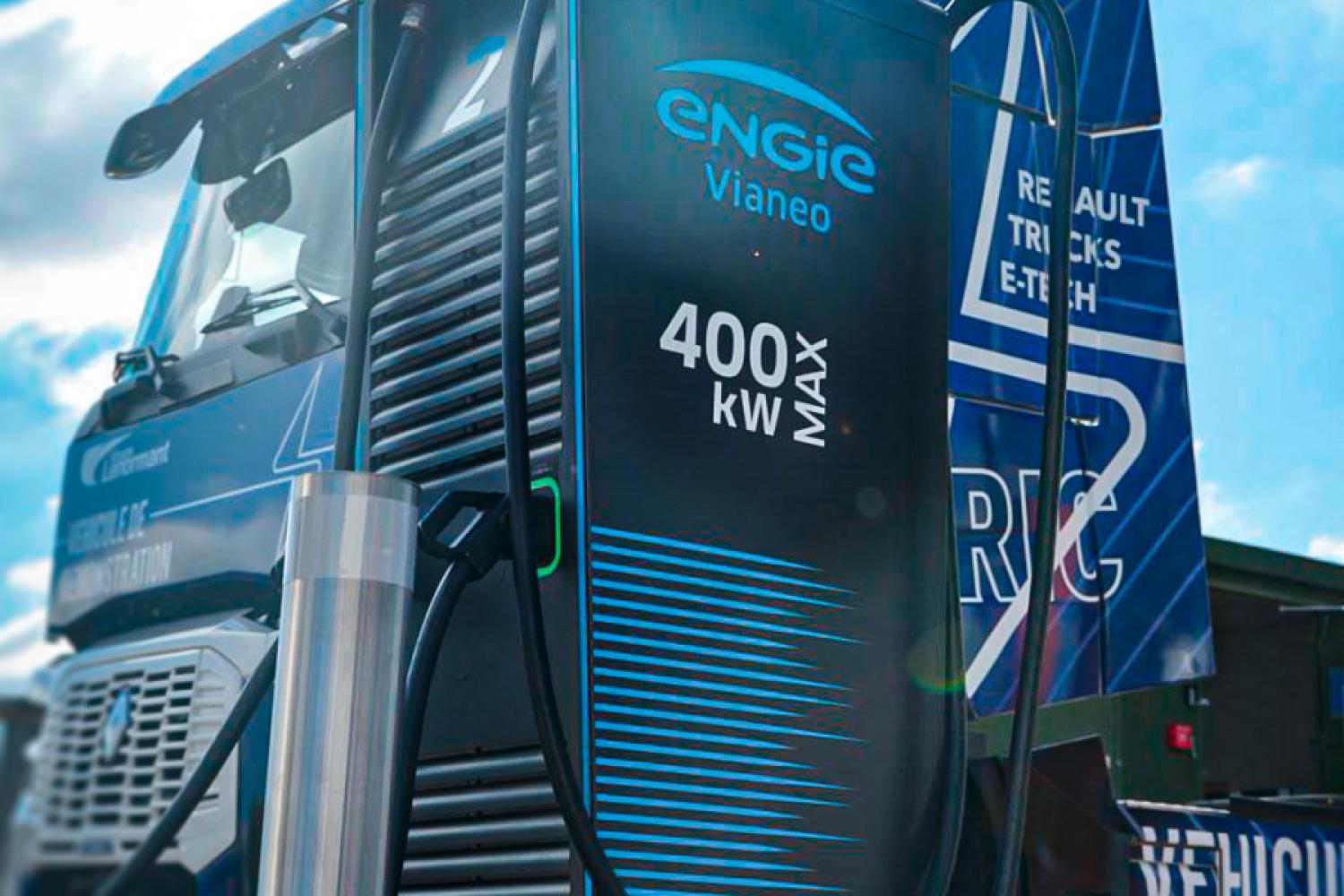 Engie SA wprowadza do Niemiec nową markę „ENGIE Vianeo” specjalnie dla infrastruktury ładowania pojazdów elektrycznych w transporcie ciężarowym. | Obraz: Engie Vianeo