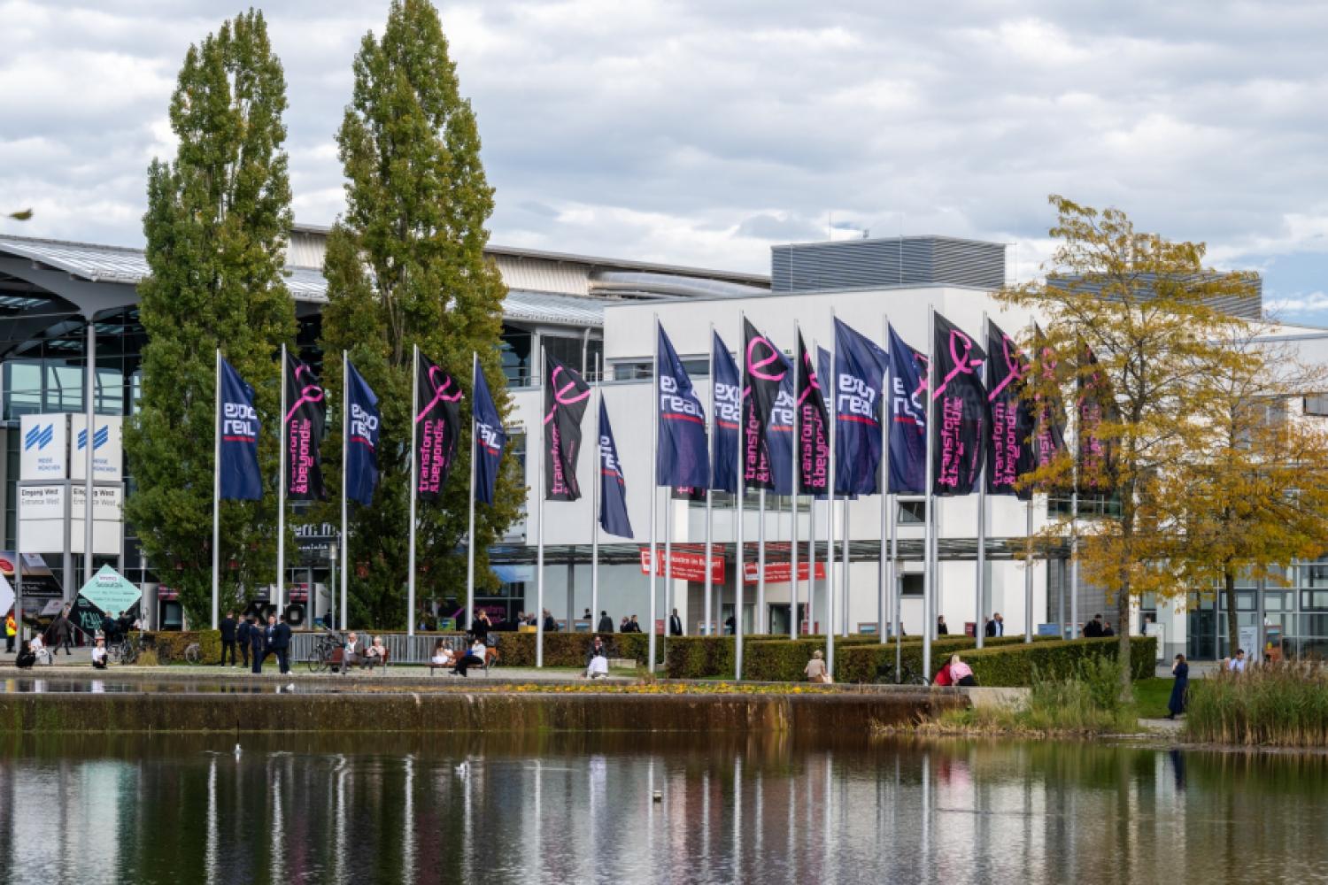 Logistics real estate are among the core topics of the trade fair EXPO REAL in Munich. (Photo: Messe München)