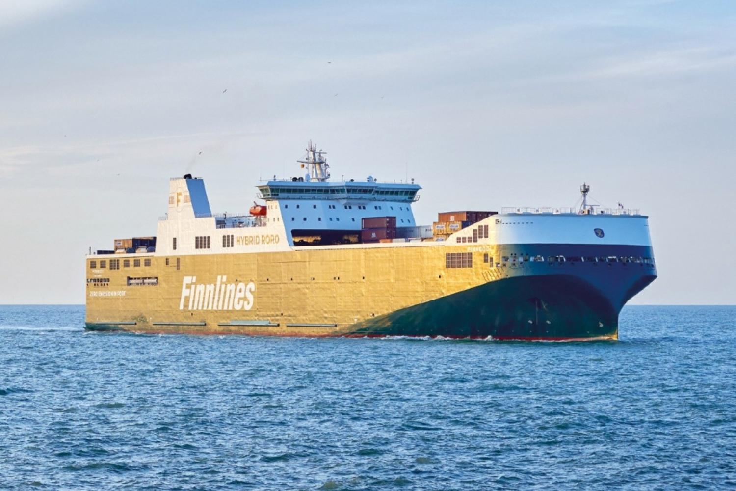 Finnlines expands its North Sea service: By adding the Polish port of Gdynia to its weekly rotation, the company is expanding its network coverage for sustainable freight transport. Photo: Finnlines