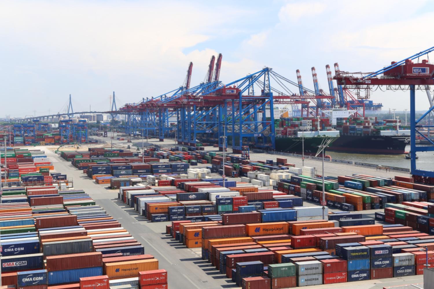 The registration phase for the digital exemption procedure for container imports via the seaports of Hamburg, Bremerhaven, and Wilhelmshaven started on April 14. (Image: Dakosy)