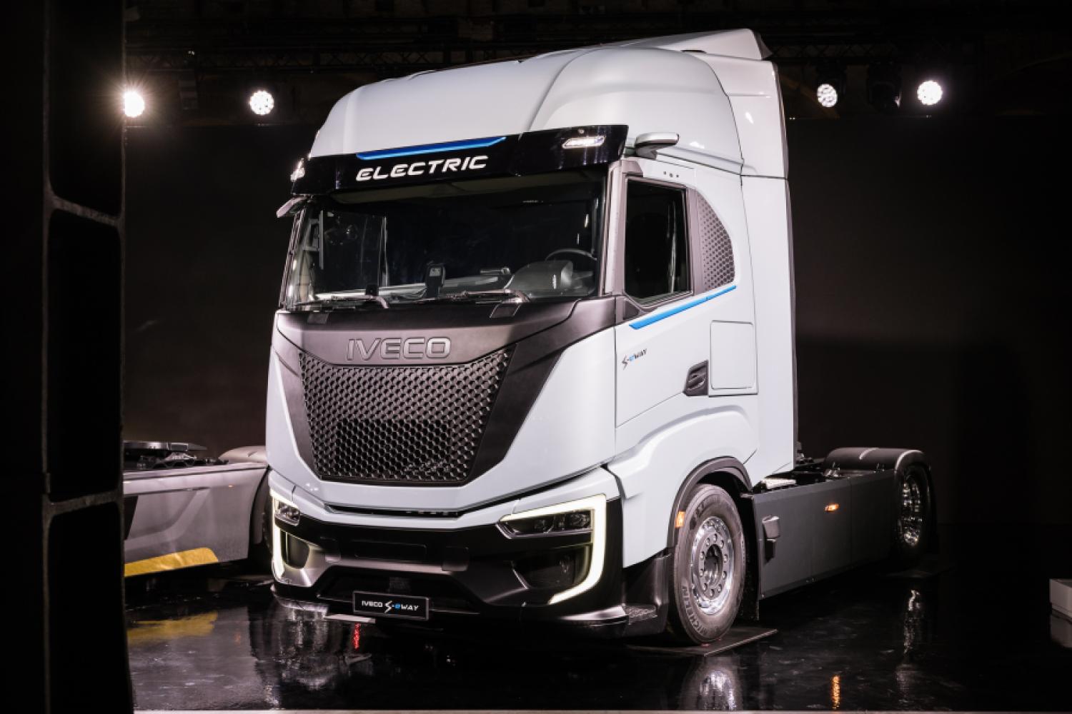 Le S-eWay trace la voie vers un avenir électrique pour les poids lourds, les châssis suivront. | Photo : Iveco