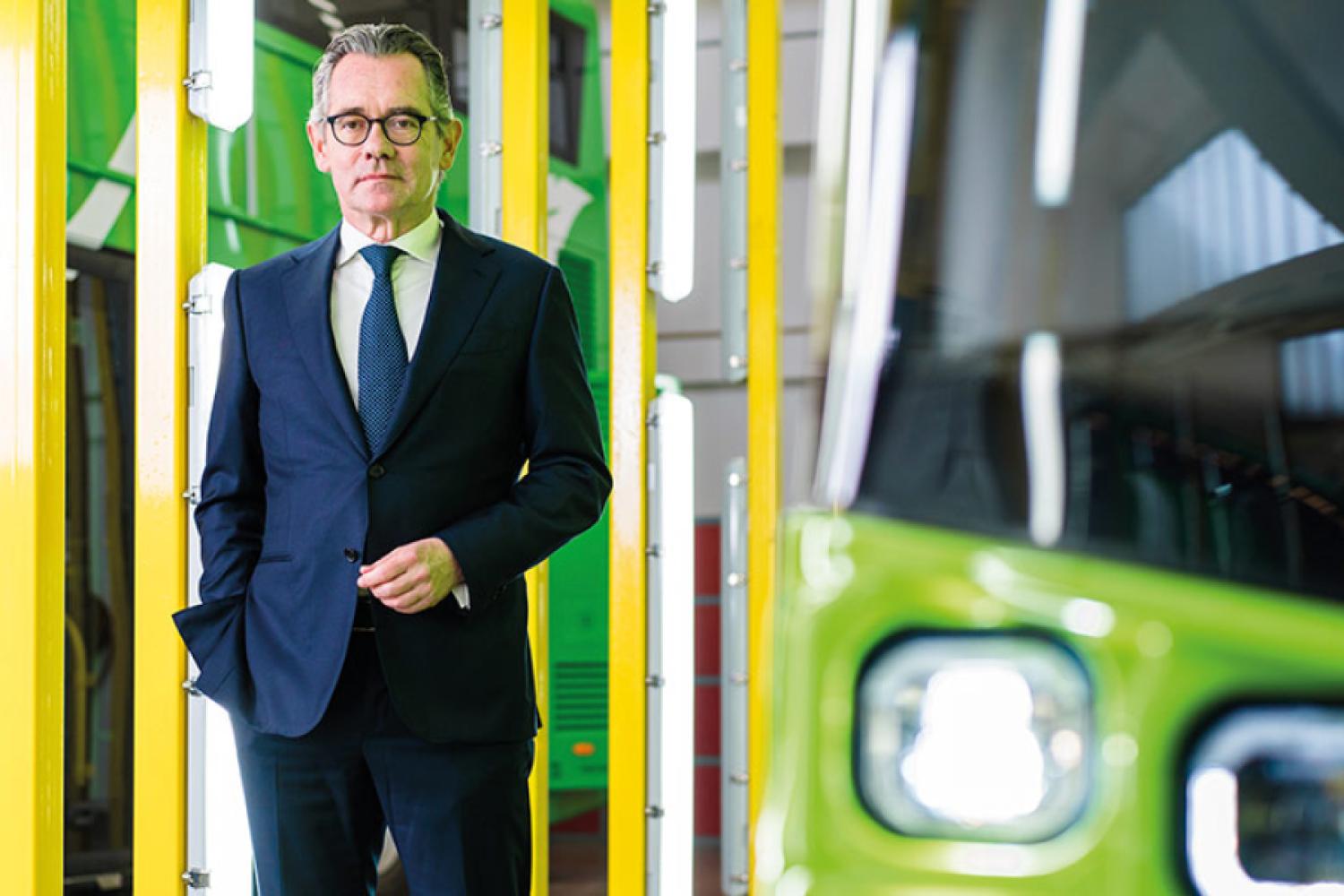 Rising sales figures at Wrightbus give Gale tailwind, which he uses to continue growing with the new subsidiary Rightec. | Photo: Wrightbus