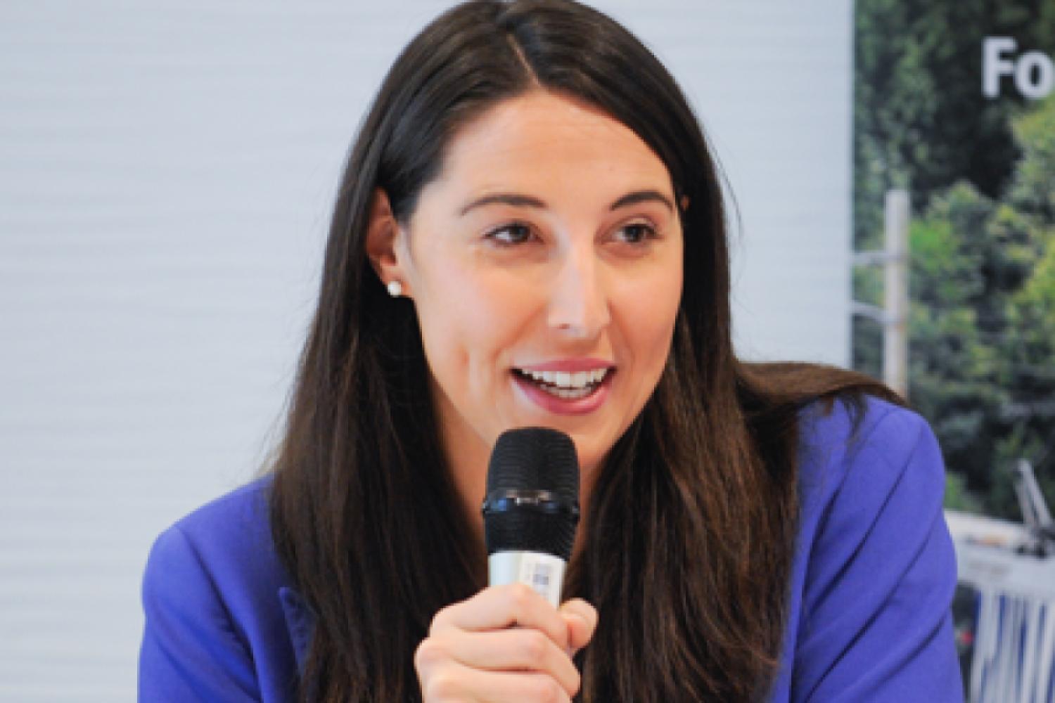 MEP Sophie Kircher, Deputy Chair of the Transport Committee in the European Parliament: "It is high time for this debate to get combined transport moving again." (Photo: Kombiverkehr)