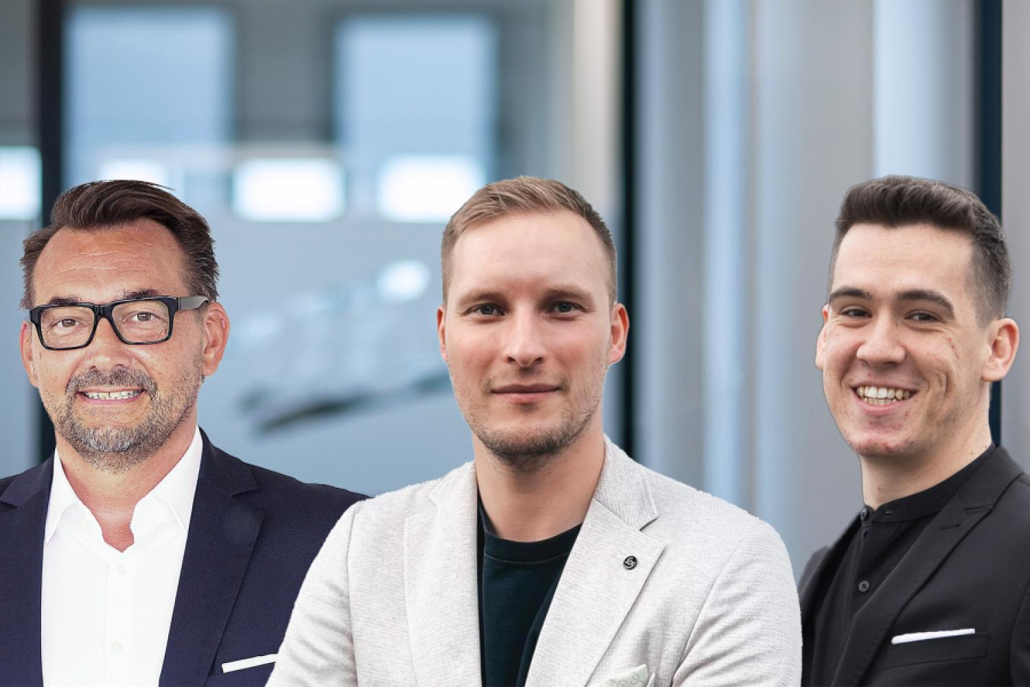 Flexible and fast logistics solutions are becoming more important according to the L.I.T. Group. Managing directors Andreas Janetzko (left) and Max Sommershof (center), as well as Felix Kaiser, Head of Operations (right), are responding to these requirements with L.I.T. Speed GmbH. (Image: L.I.T. Group)