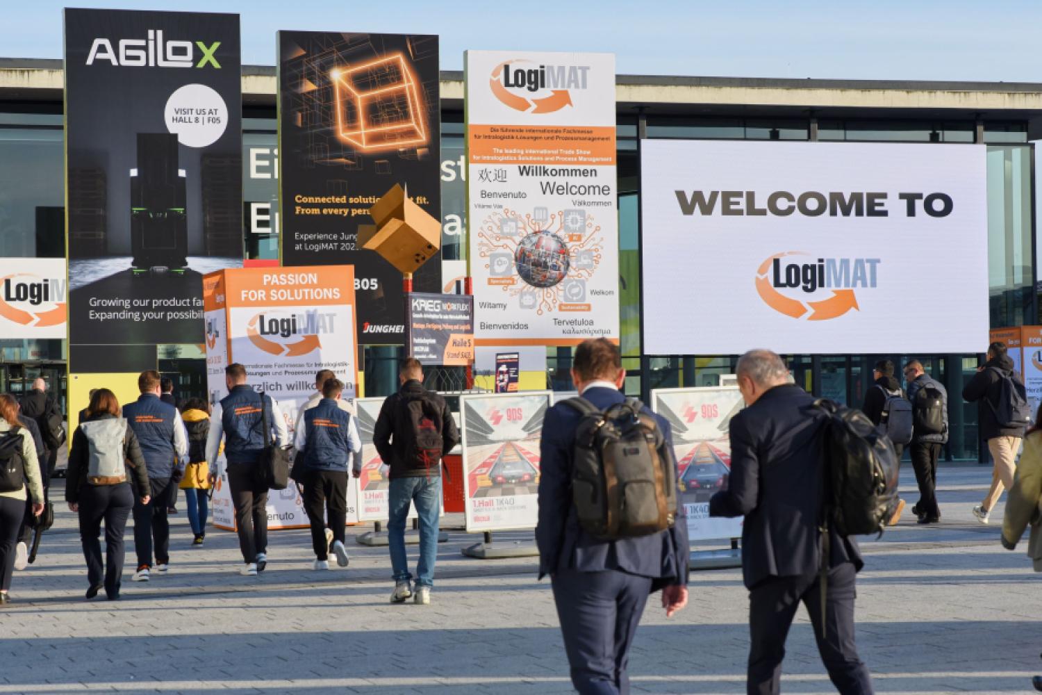 La LogiMAT 2026, qui se tiendra du 24 au 26 mars à Stuttgart, est placée sous le thème « Passion for Details », ici une photo de l'année 2025. (Photo : EUROEXPO)