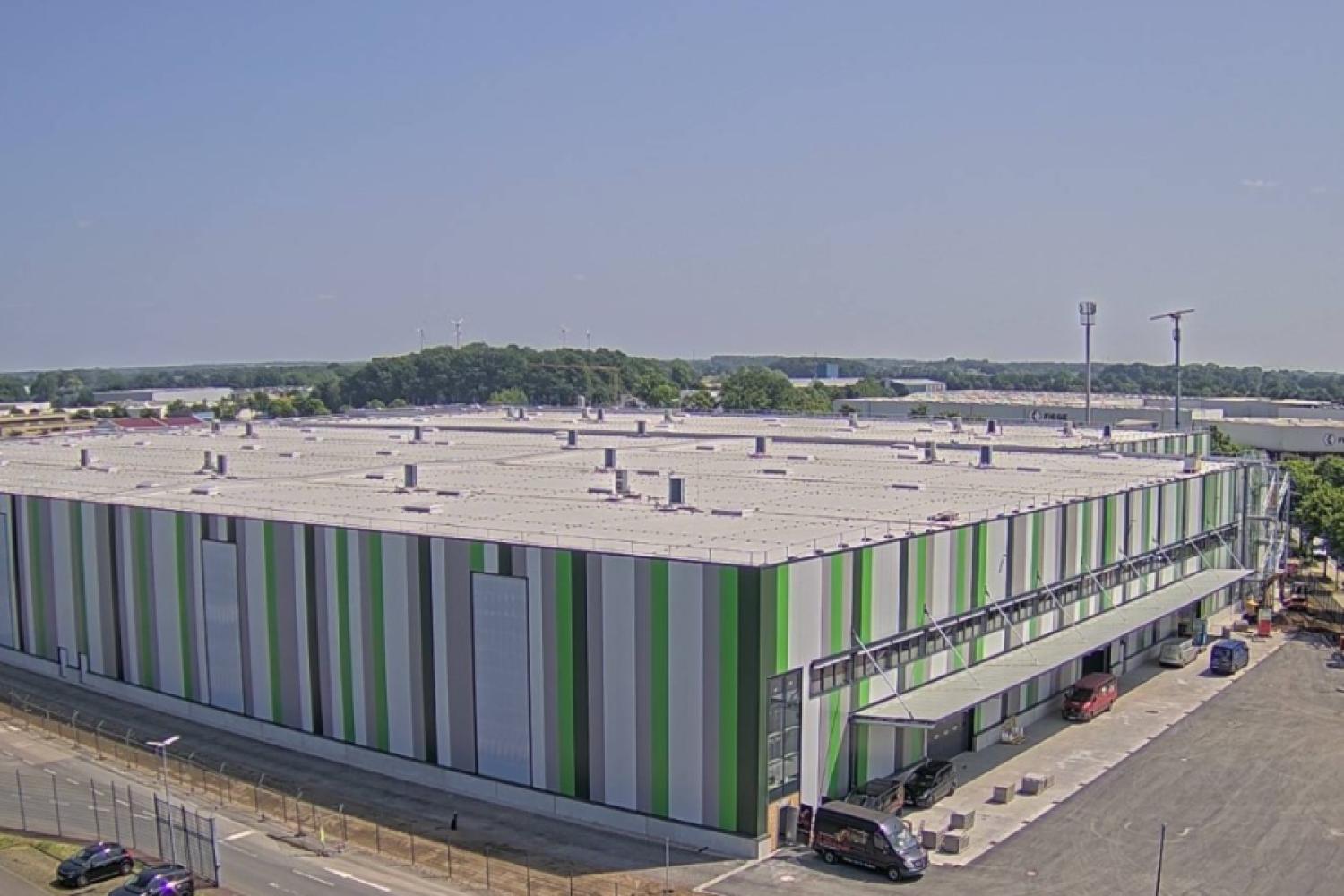La WM Group ha realizado junto con el Aconlog Group aproximadamente 23.000 metros cuadrados de espacio de almacén en Bocholt. (Imagen: WM Group)