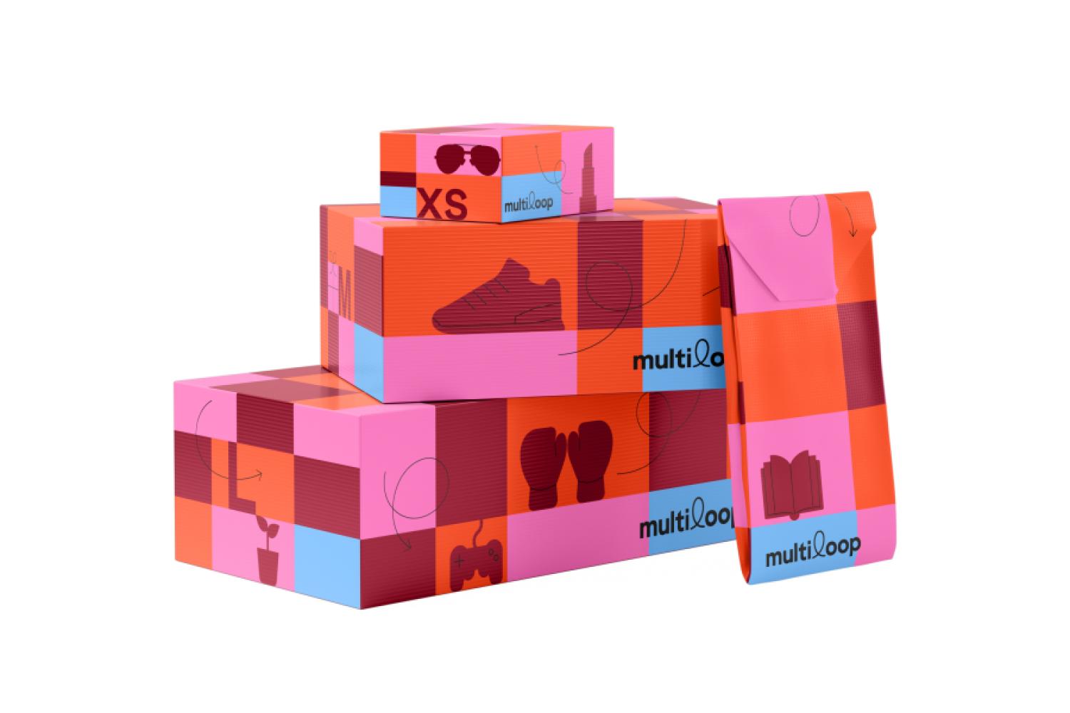 The reusable parcel boxes and mailers from Multiloop reportedly replace up to 30 single-use cartons. (Photo: Multiloop)