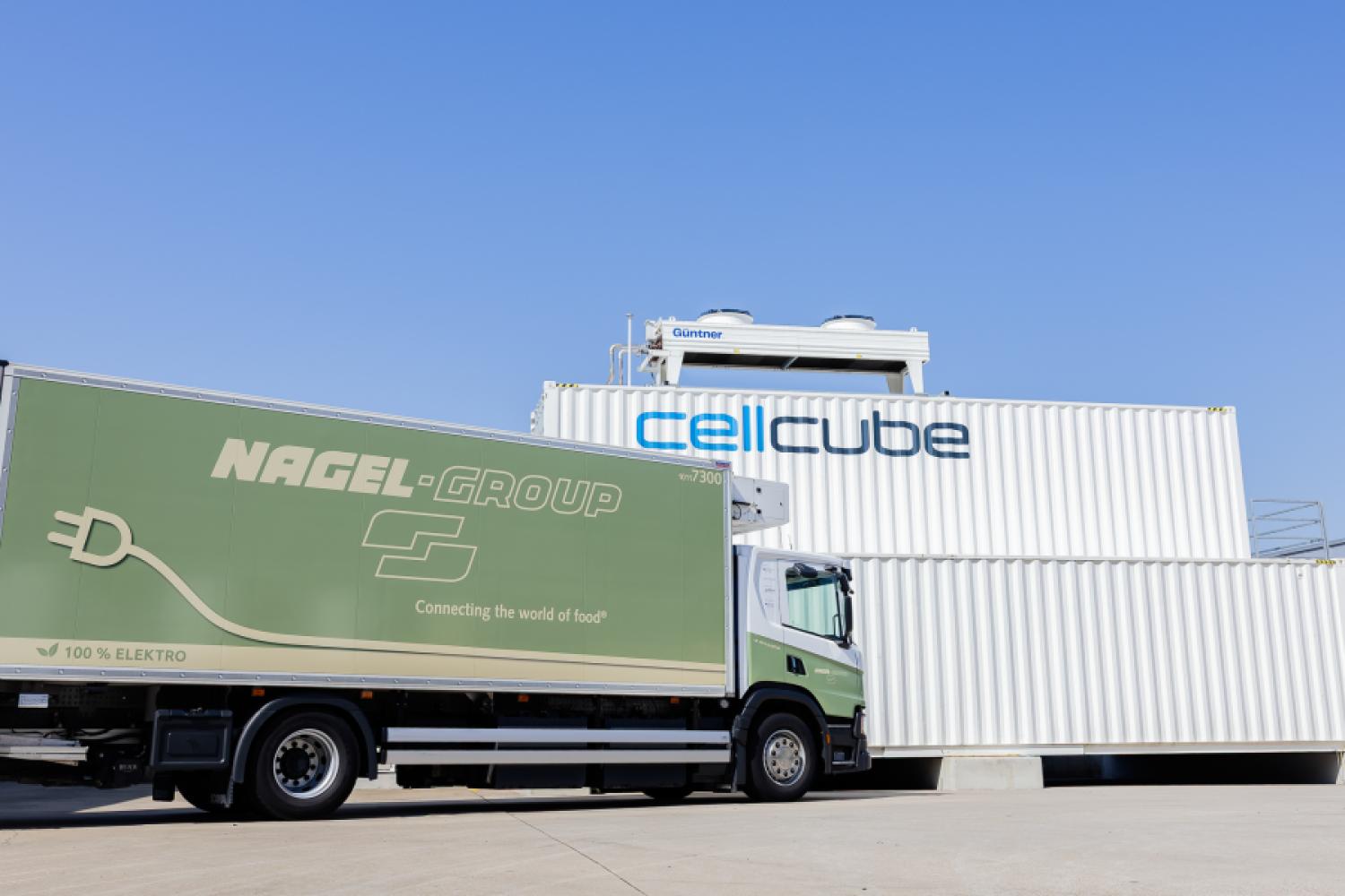 The Nagel-Group commissions battery storage units from the Austrian manufacturer CellCube at the Bochum site. Photo: Nagel-Group