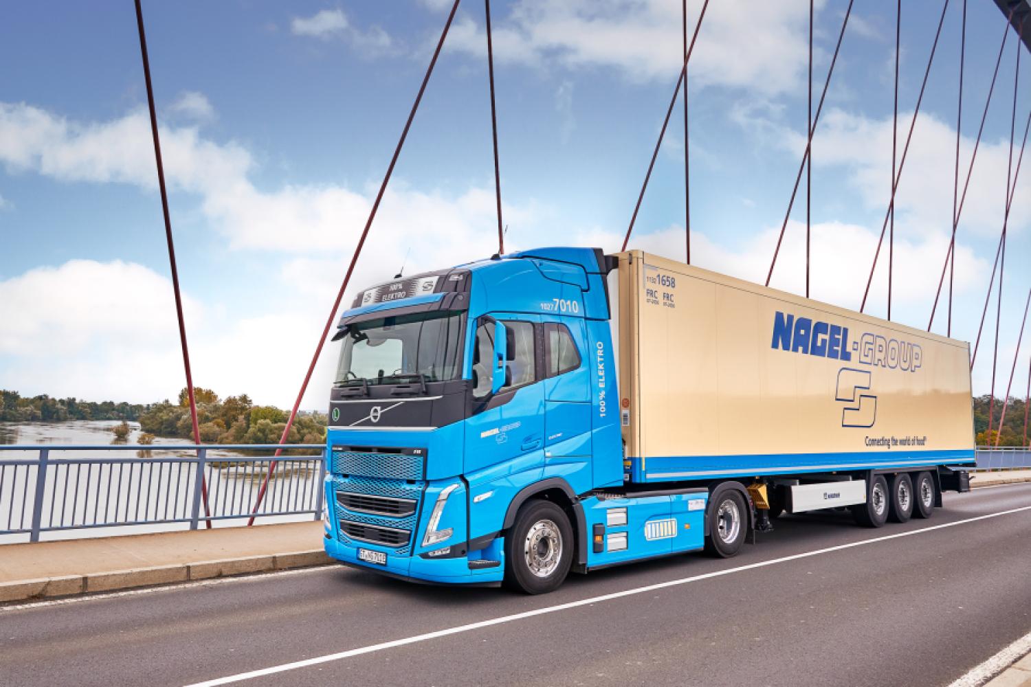 The Nagel-Group will put 20 new electric trucks into operation over the course of the year. (Photo: Nagel-Group)