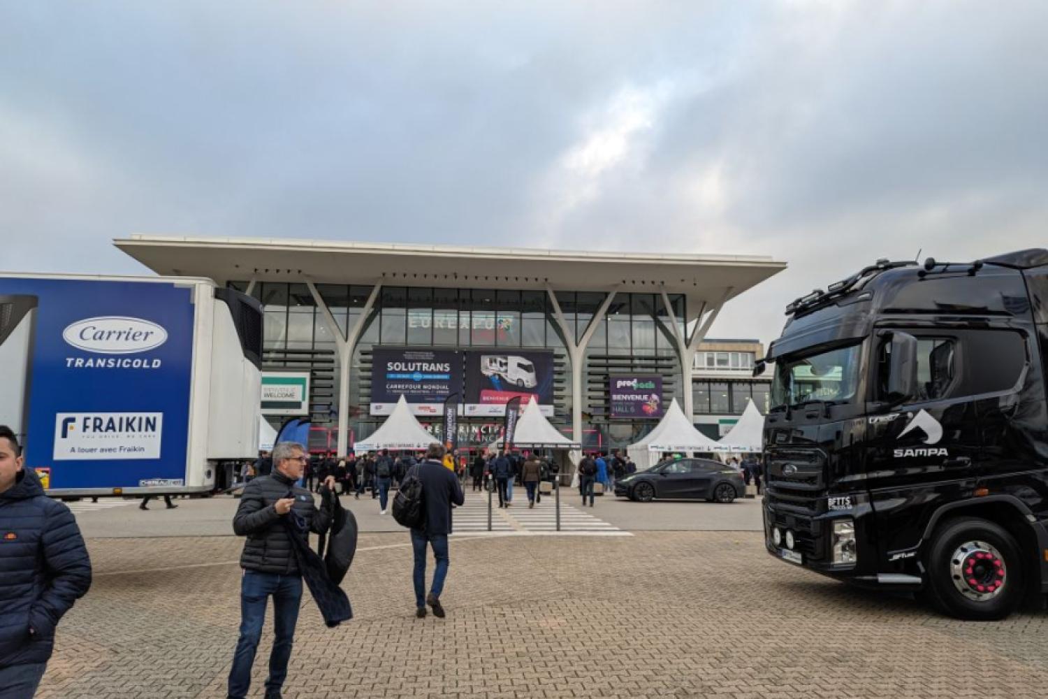 A show all about trucks, vans, and trailers: Solutrans in Lyon is on the starting blocks and aims to be more international than ever. | Photo: J. Reichel
