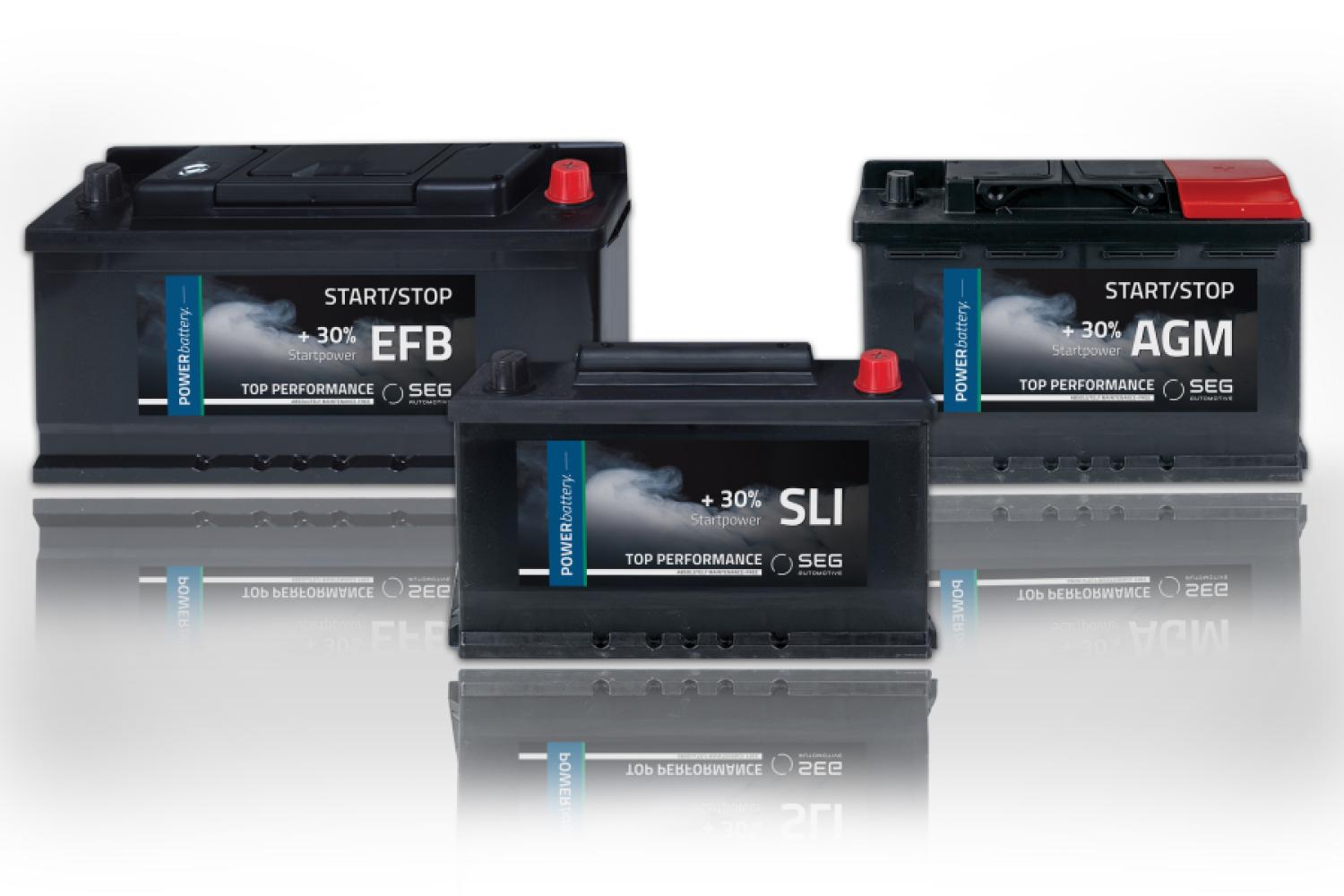 SEG Automotive expands its aftermarket portfolio with 12V batteries in OE quality under the name POWERbattery. | Image: SEG Automotive