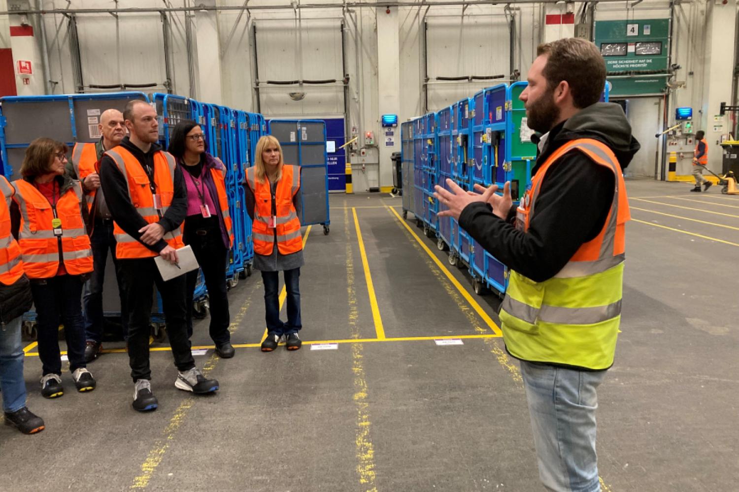 On April 10, 2025, the Europe-wide "Day of Logistics," 114 companies, organizations, and institutes highlighted the exciting tasks and diverse career opportunities in the economic sector. (Photo: Amazon)