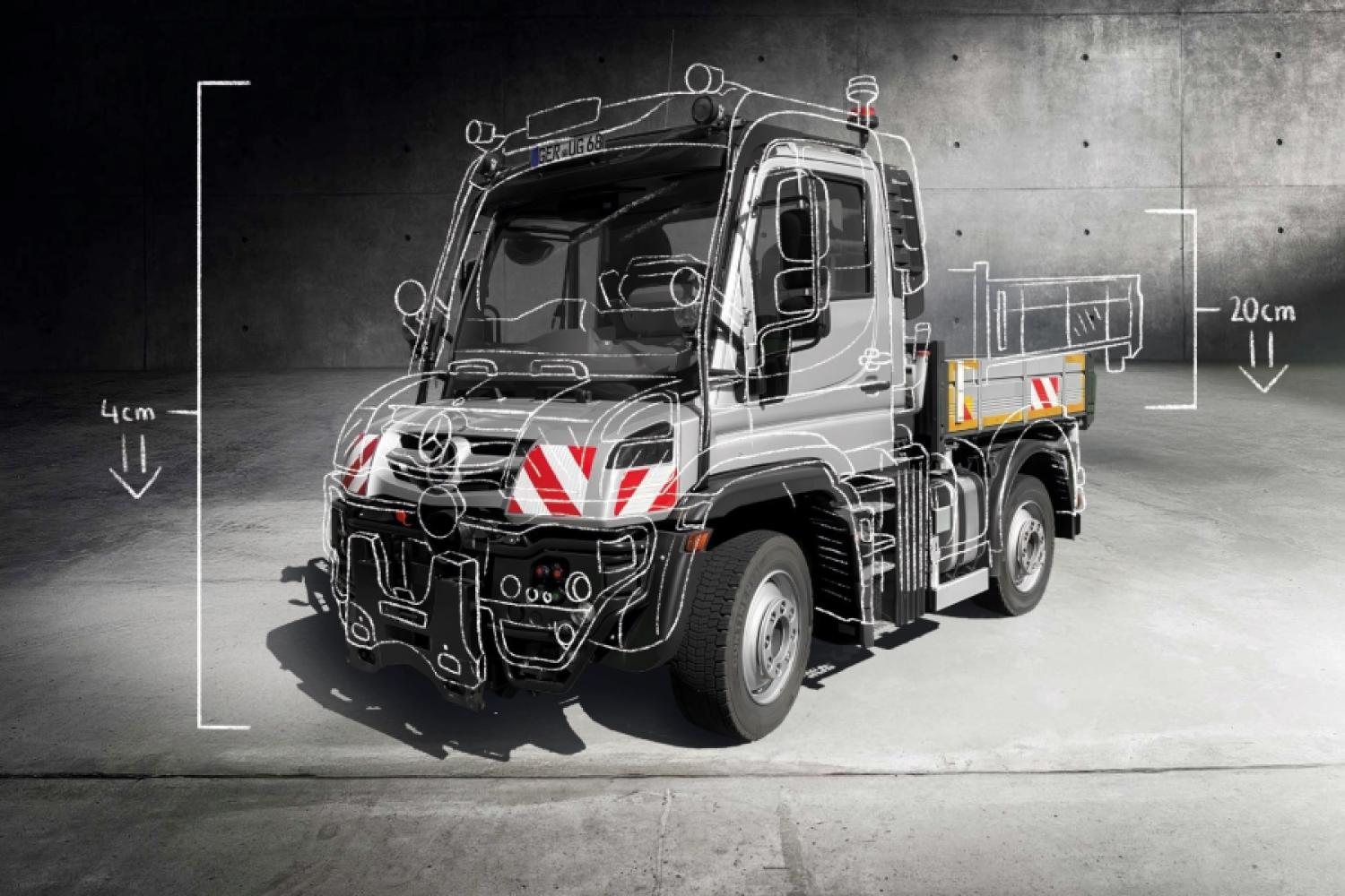 The loading height is about 20 centimeters below the previous loading height of the standard Unimog U 219. (Photo: Daimler Truck AG)