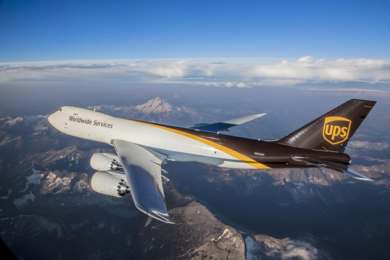 Cargo aircraft from UPS. (Photo: UPS)