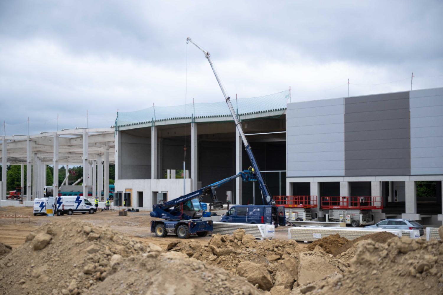 The first building of the emerging VG Park Berlin-Bernau has already been leased. (Image: VGP)