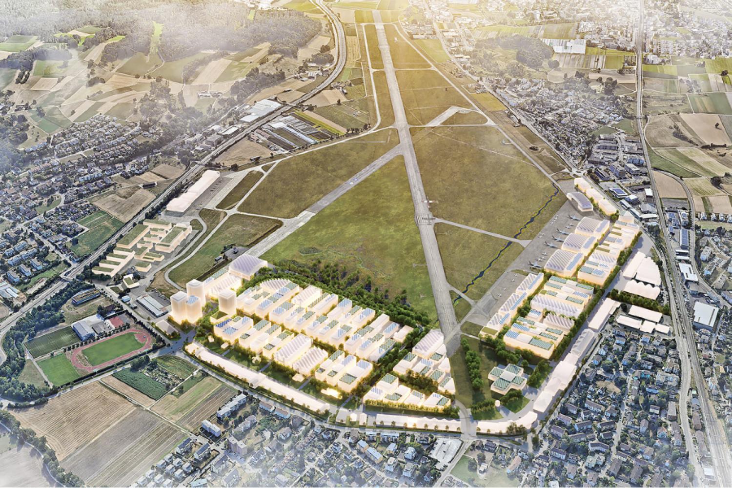 Visualization of the Switzerland Innovation Park Zurich. (Image: Switzerland Innovation Park Zurich)