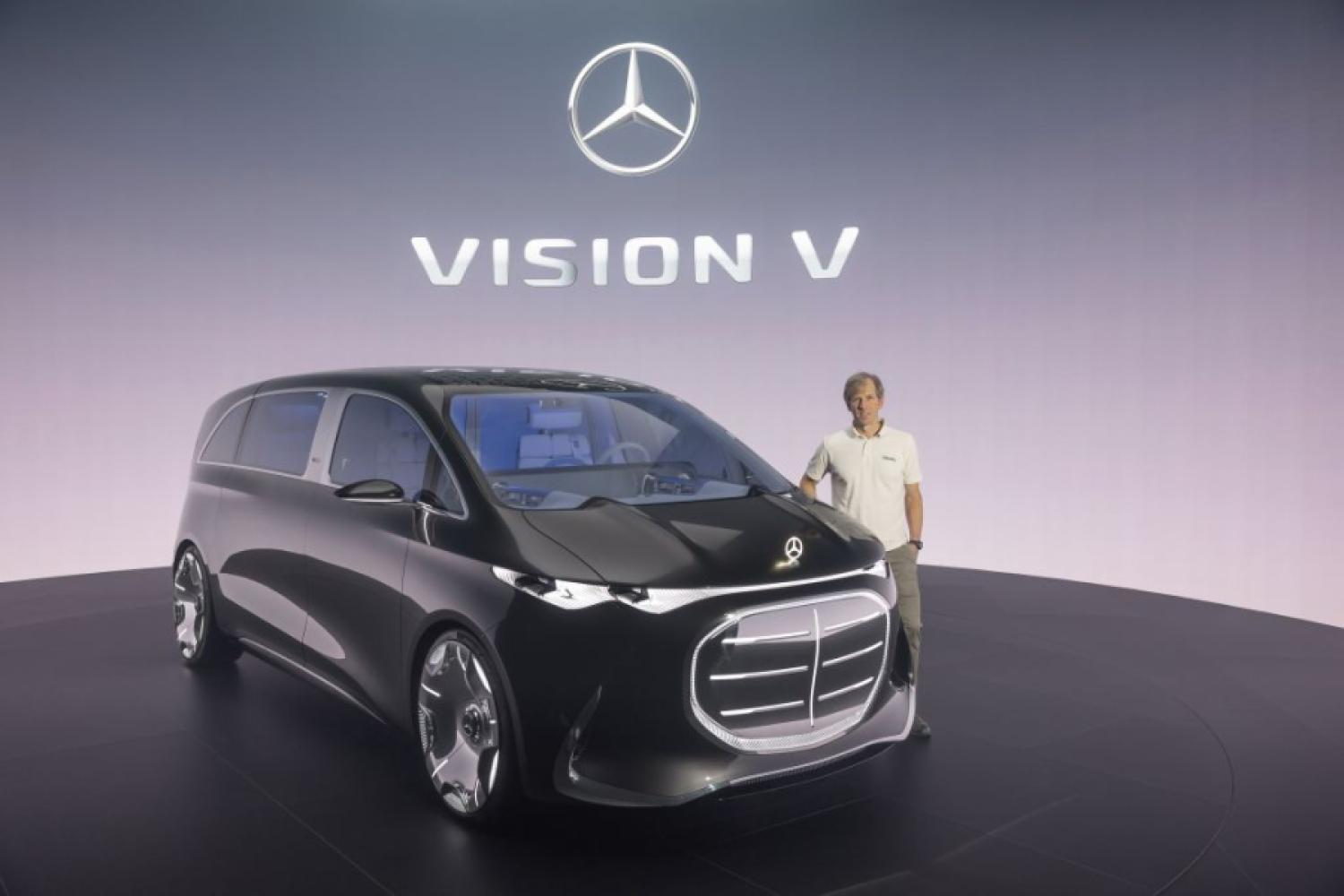Robust appearance: With a width of 2.10 meters and a length of 5.48 meters, the show car is expansive. | Photo: Mercedes-Benz