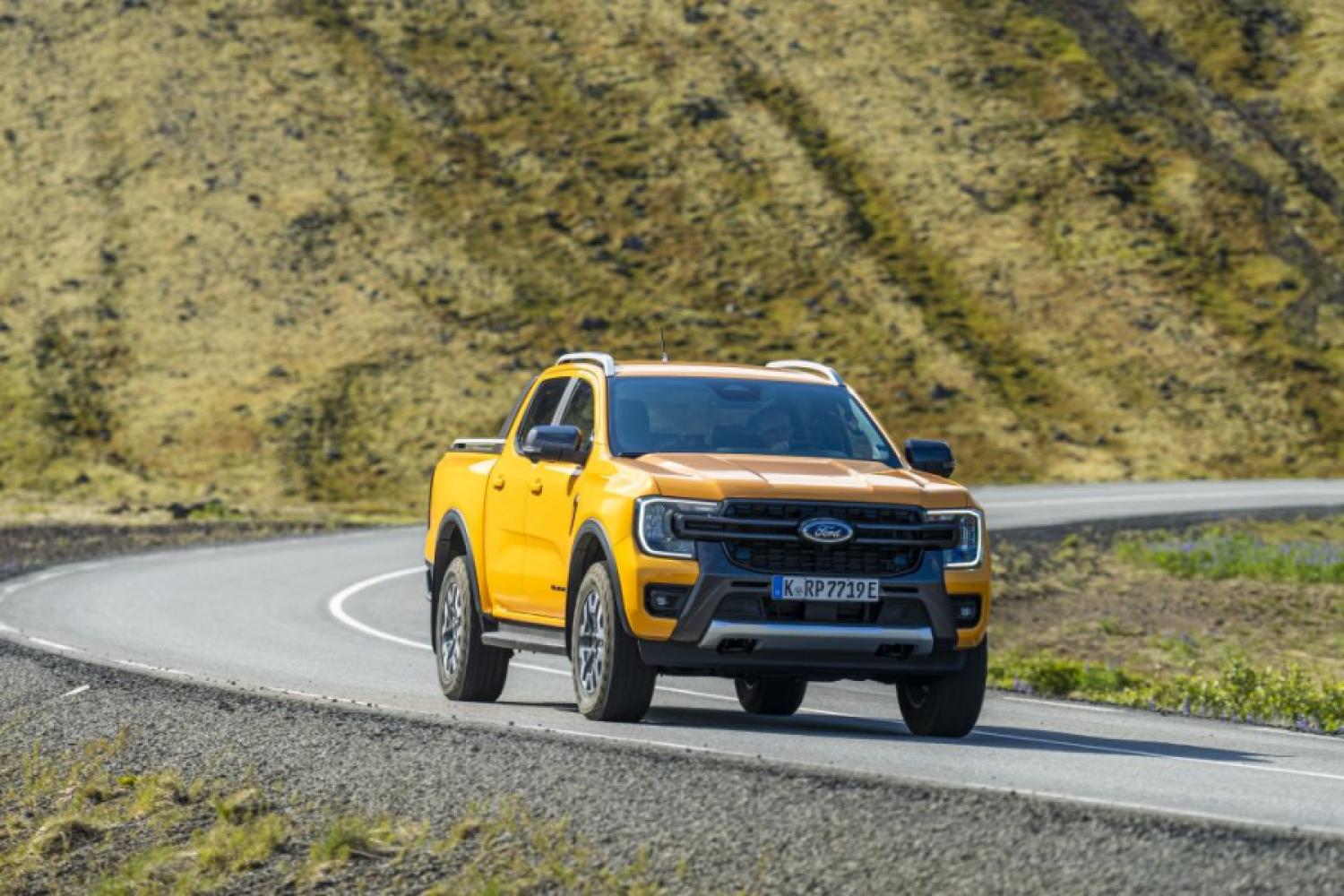 License Plate "E": The Ranger PHEV drives as smoothly as no Ranger before. | Photo: Ford
