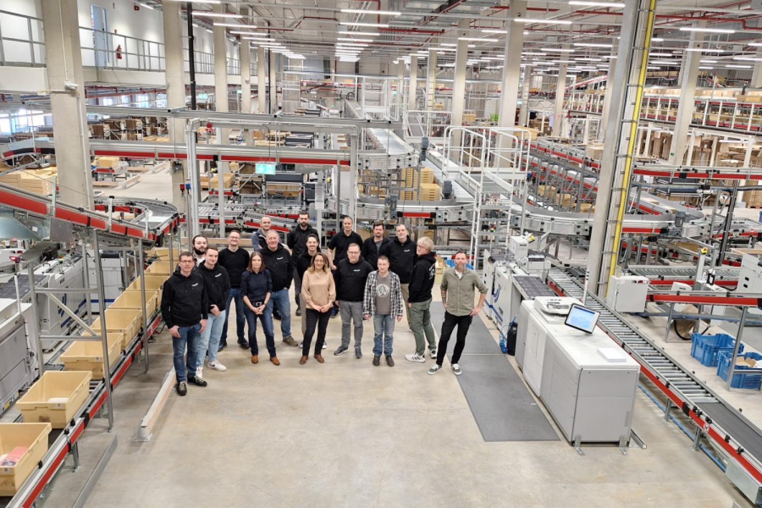 The Witt Group uses a material flow calculator developed by an in-house team. The solution is intended to help reduce delivery times. (Photo: Witt)