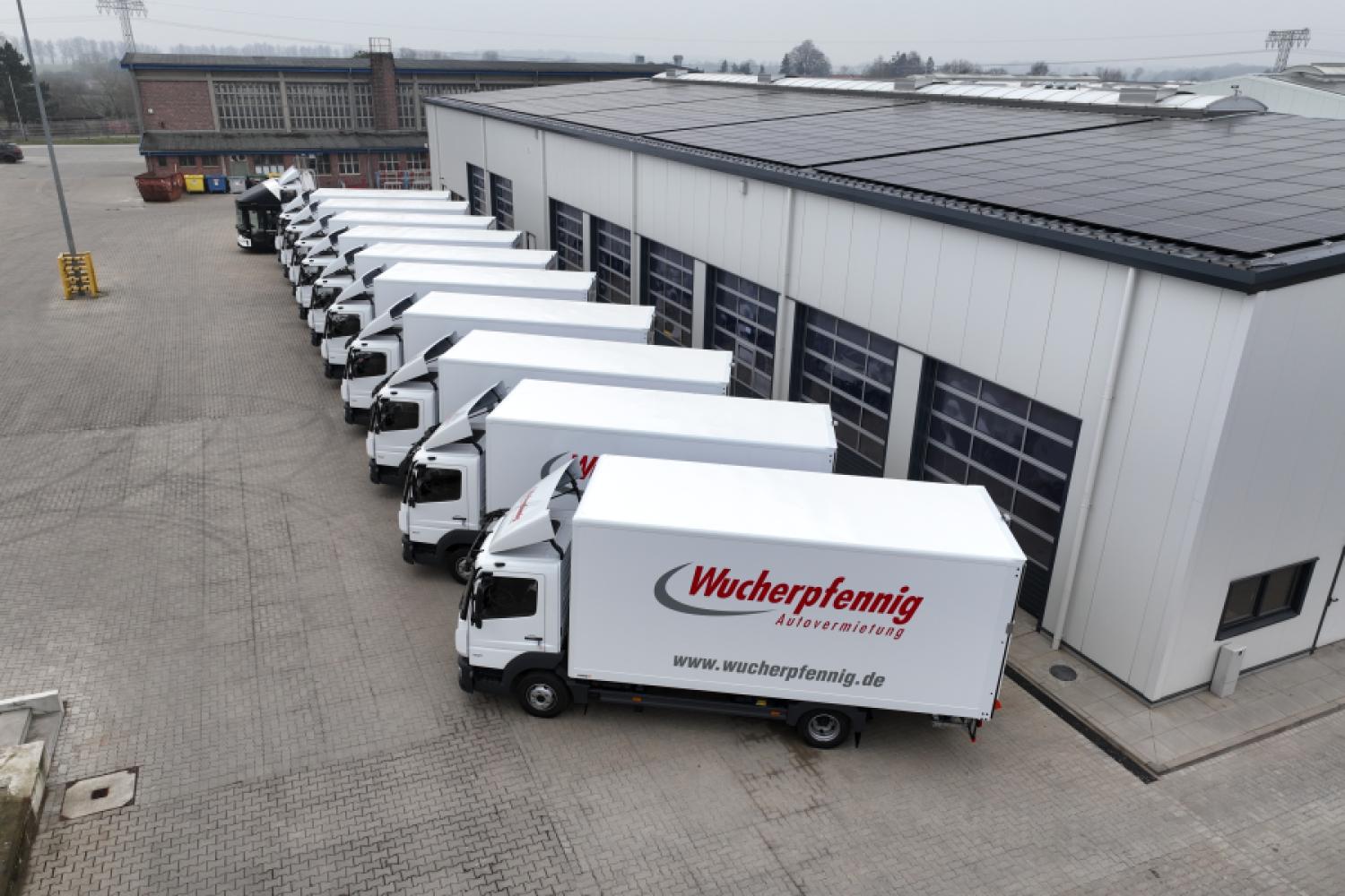 This year, Wucherpfennig und Krohn plans to add another 40 Mercedes-Benz Atego trucks to its fleet. Photo: Daimler Truck