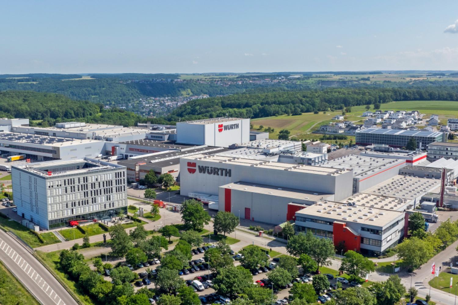 The Würth Campus in Künzelsau-Gaisbach. | Image: Tim Seidl/Würth.