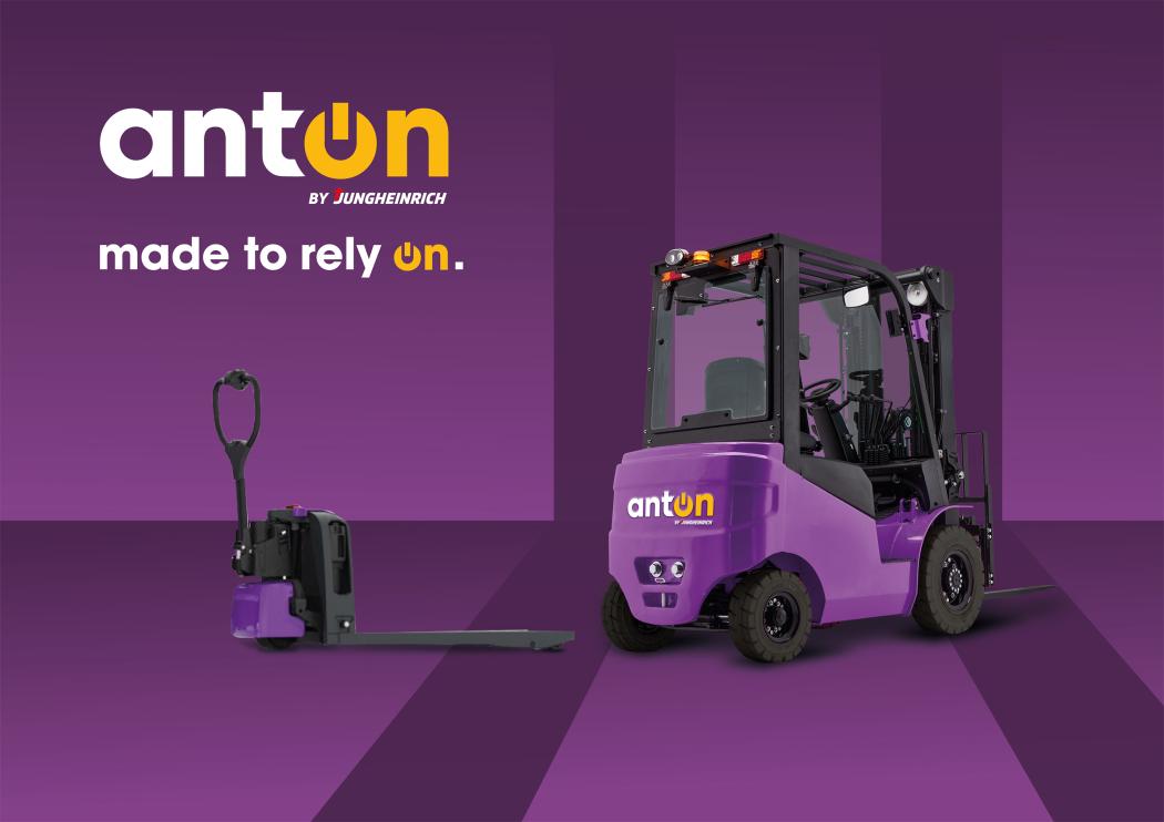 The AntOn product line by Jungheinrich is being designed as part of a partnership between Jungheinrich and EP Equipment. (Image: Jungheinrich)