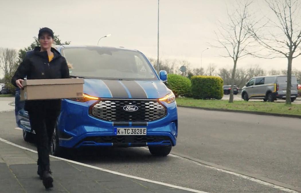 A simpler delivery process is promised by the new solution in the Ford Pro service package. | Image: Ford Werke GmbH.