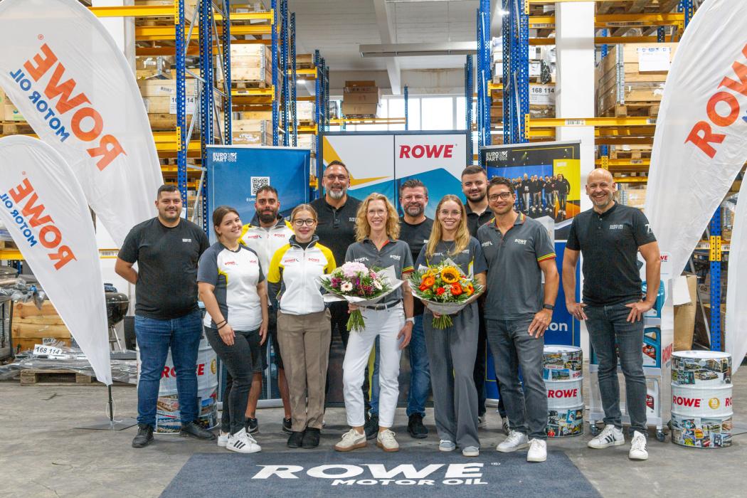 The management teams of Rowe and Europart have agreed to the strategic partnership between the two companies. (Photo: Europart)