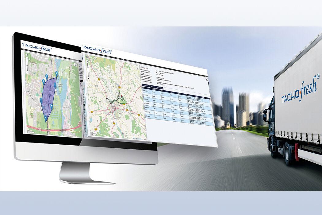 With the acquisition of TACHOfresh, Kienzle expands its offering in the field of telematics solutions and strengthens its own software expertise for fleet management. | Image: Tachofresh