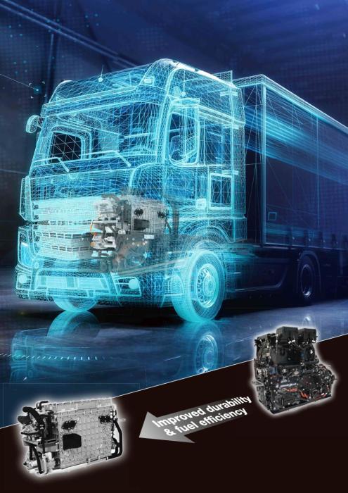 Instead of diesel and as powerful as a diesel: Primarily targeted for use in commercial vehicles is the third generation. | Photo: Toyota