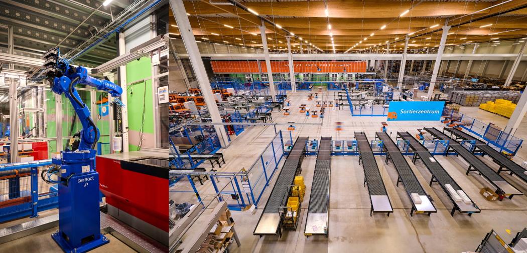 AI-supported robotic solutions from Sereact ensure more efficient picking processes at the e-fulfillment specialist Active Ants. | Image: Active Ants