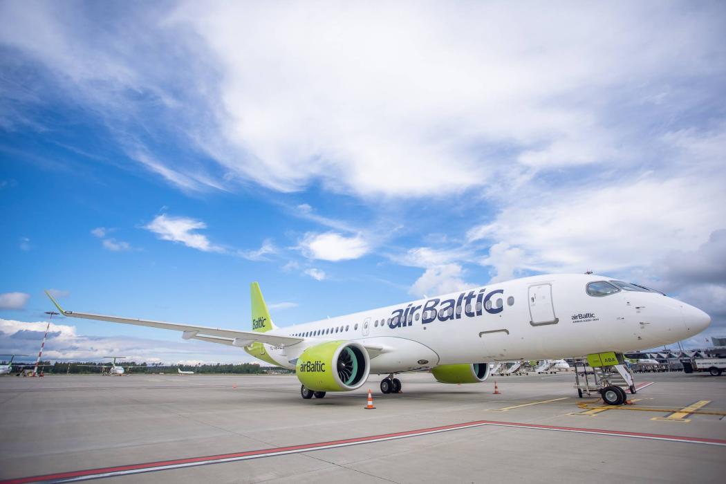 Las dos aerolíneas Aircargonet International y AirBaltic se han convertido en socios. Foto: Kristaps Liepa AirBaltic