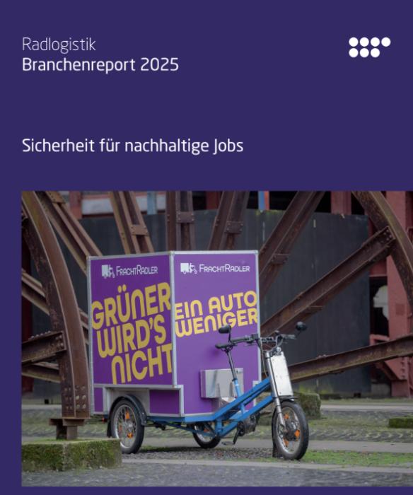 In a nutshell: The bicycle logistics industry doesn't lack catchy slogans, but rather political support for emission-free micromobility. | Photo: RLVD