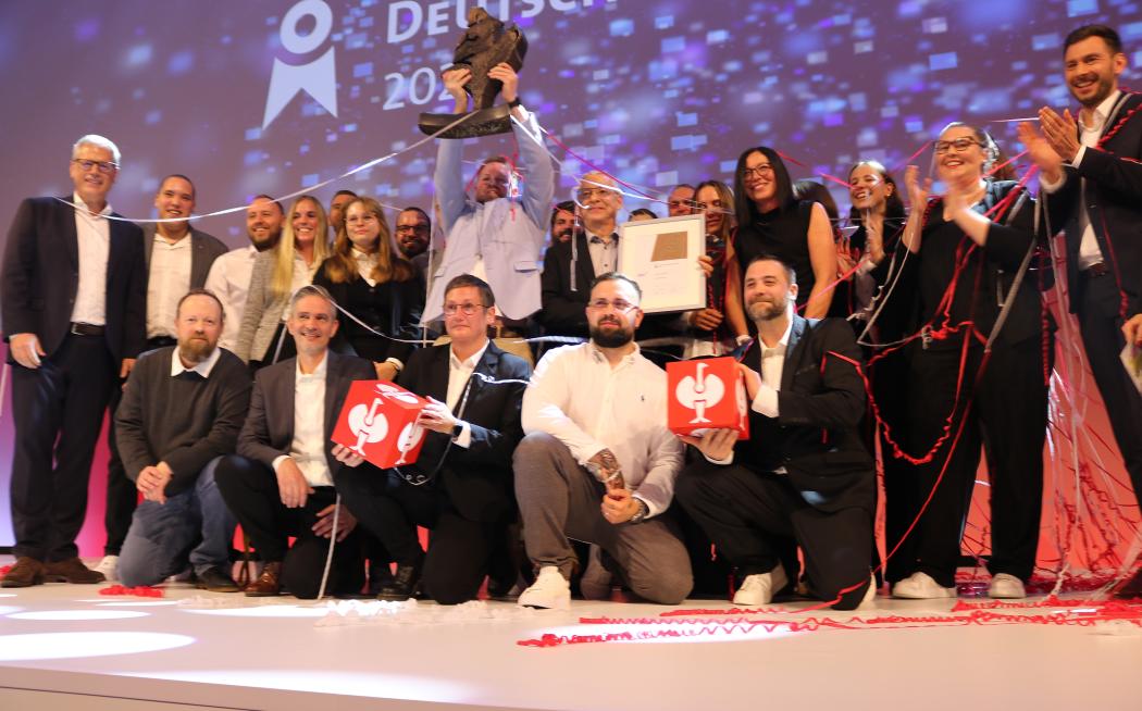 The workwear brand Strauss has convinced the jury of the German Logistics Award 2025 with the project "Logistics Next Level". (Photo: Gunnar Knüpffer))